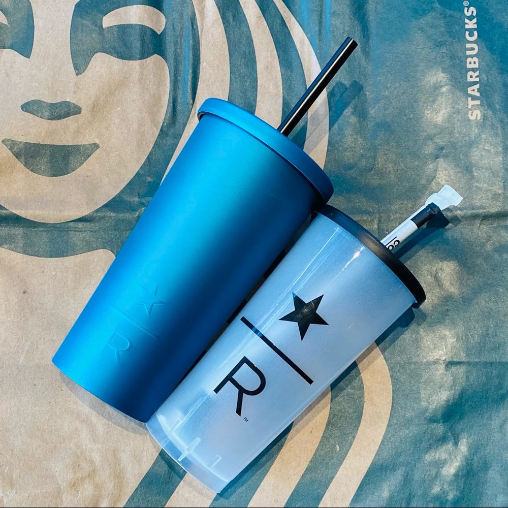 STARBUCKS 🧜‍♀️ Reserve Roastery Teal Tumblers Set